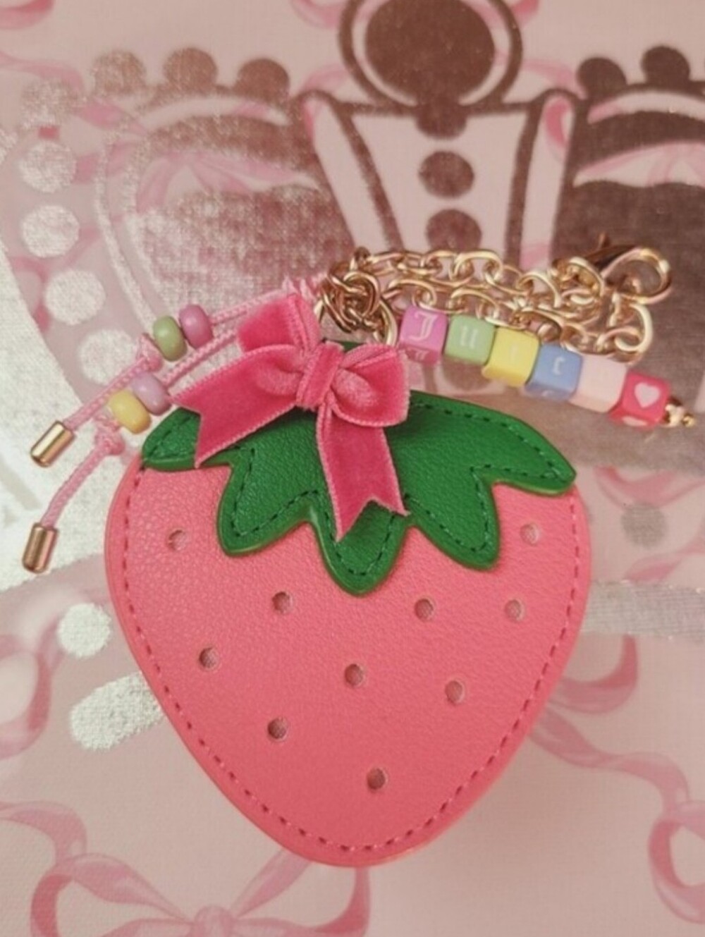 Juicy Couture Bag Charm 🍓